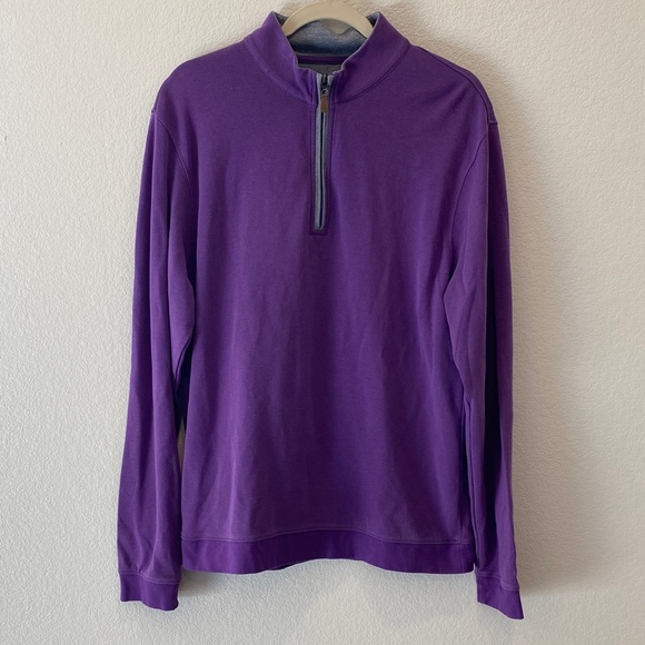 Johnnie OPurple pullover